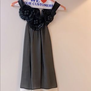 Open back halter blouse